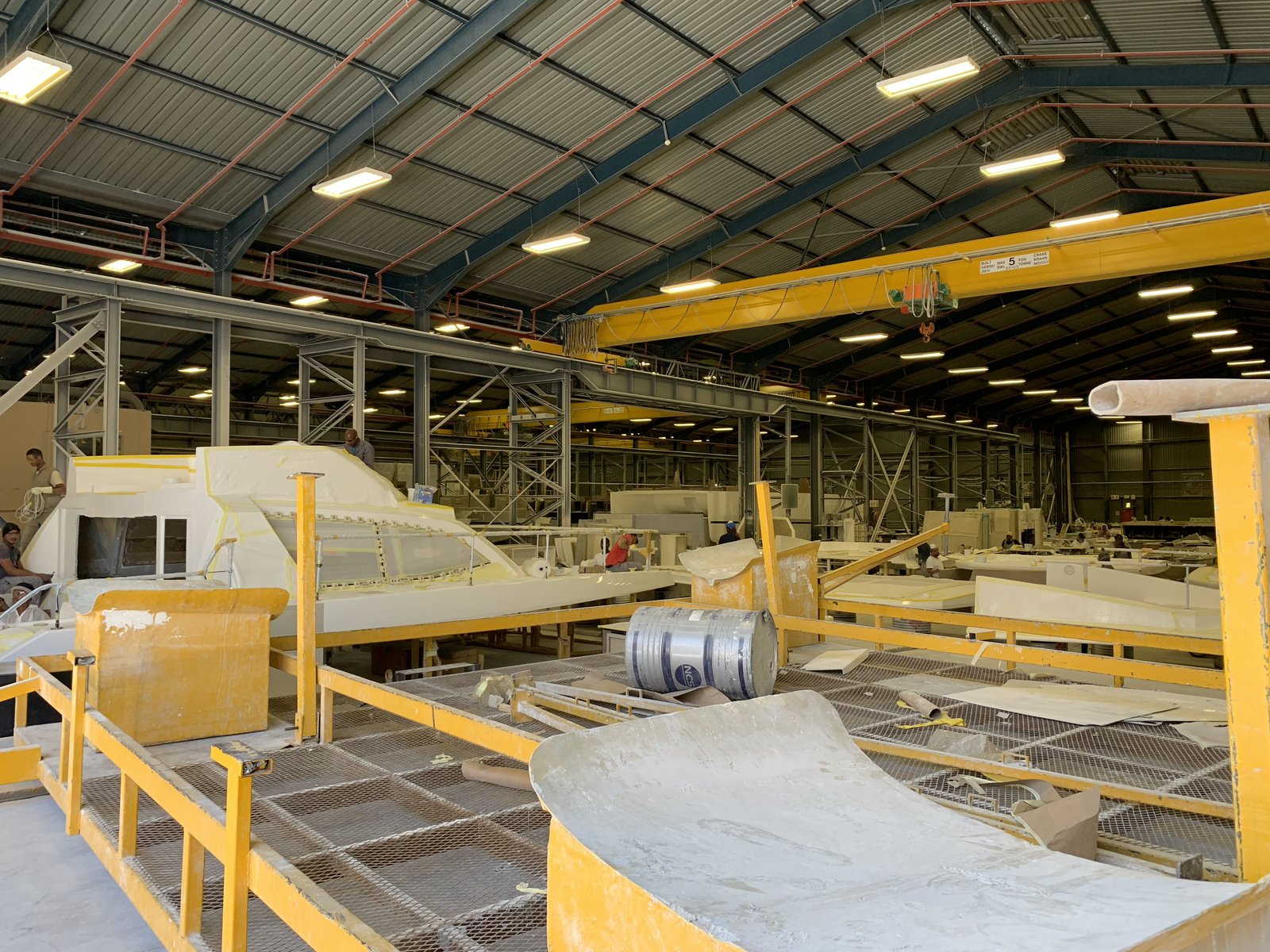 How the boat was built