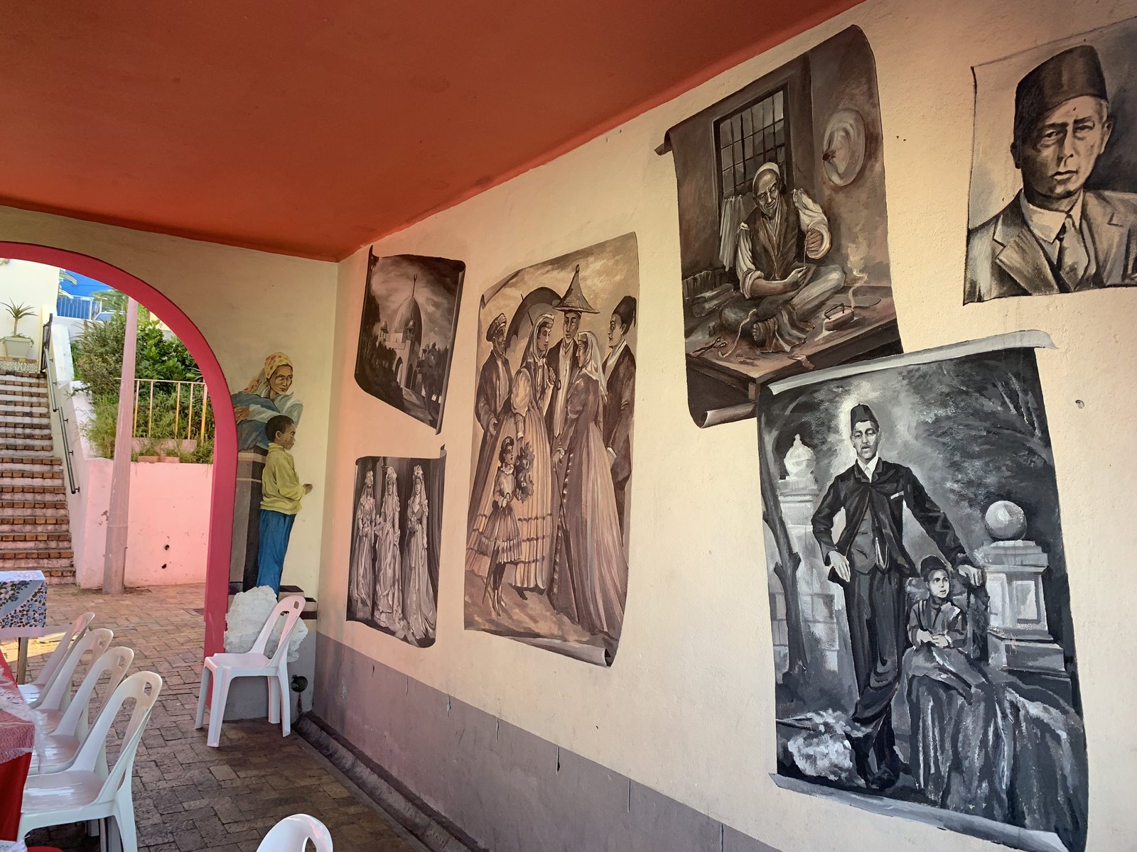 Cultural art on display during the Bo-Kaap street festival