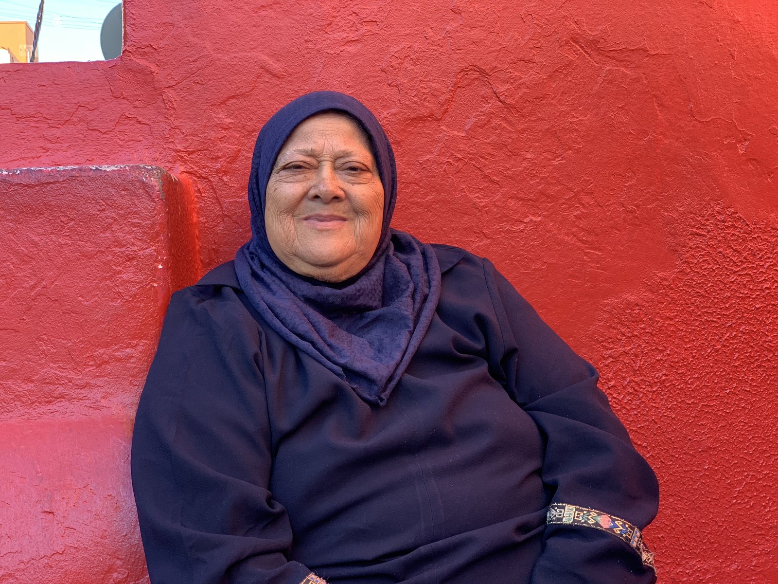 A local woman in the streets of Bo-Kaap