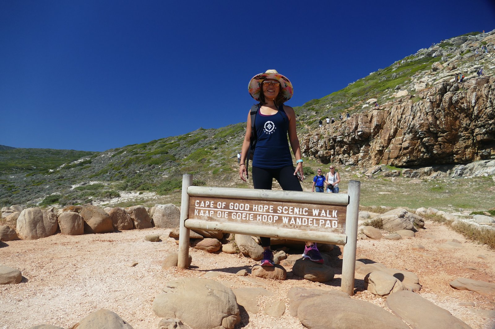 At the start of the Cape of Good Hope Scenic Walk