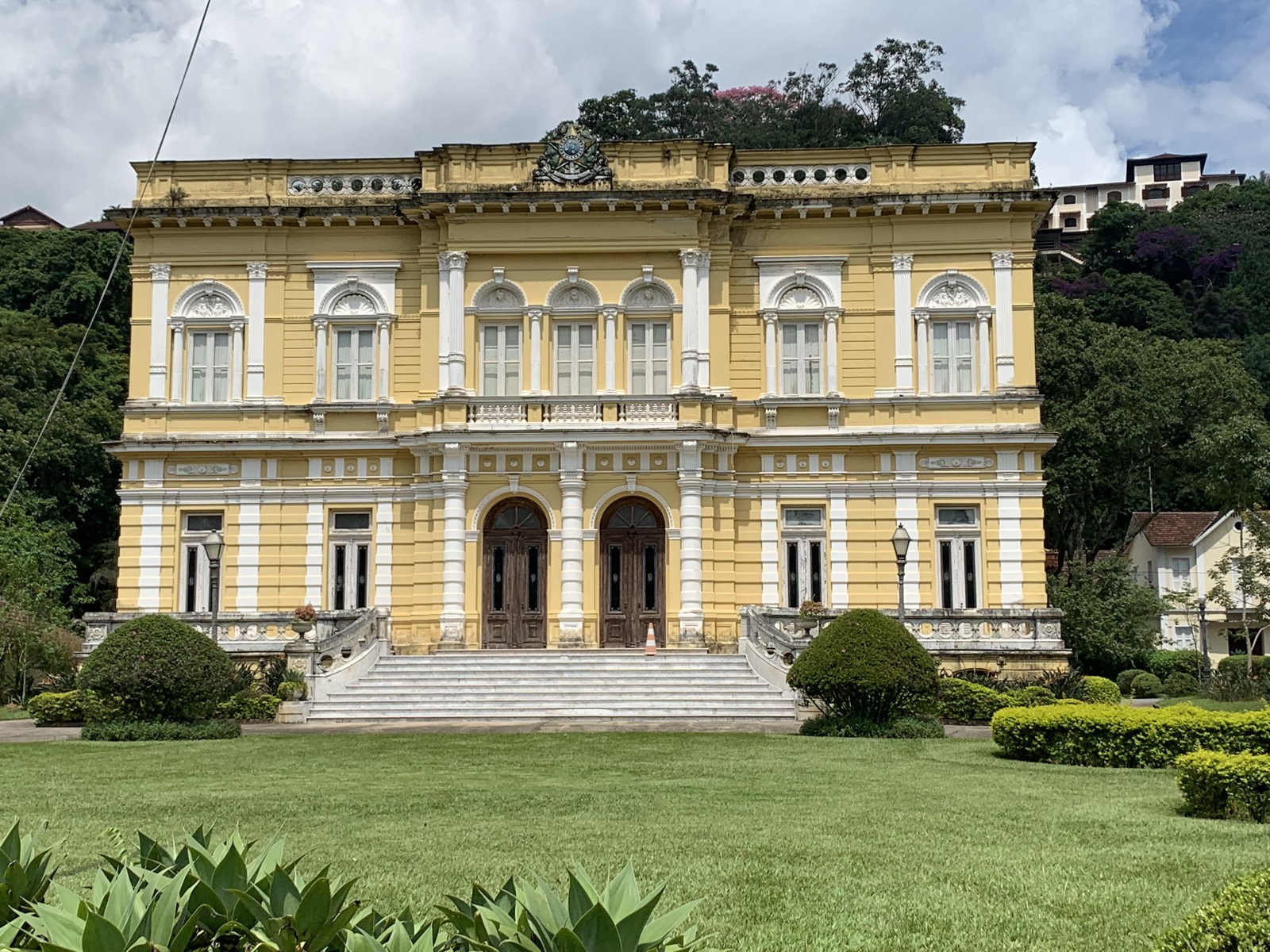 O Museu Imperial em Petrópolis, estado do Rio de Janeiro