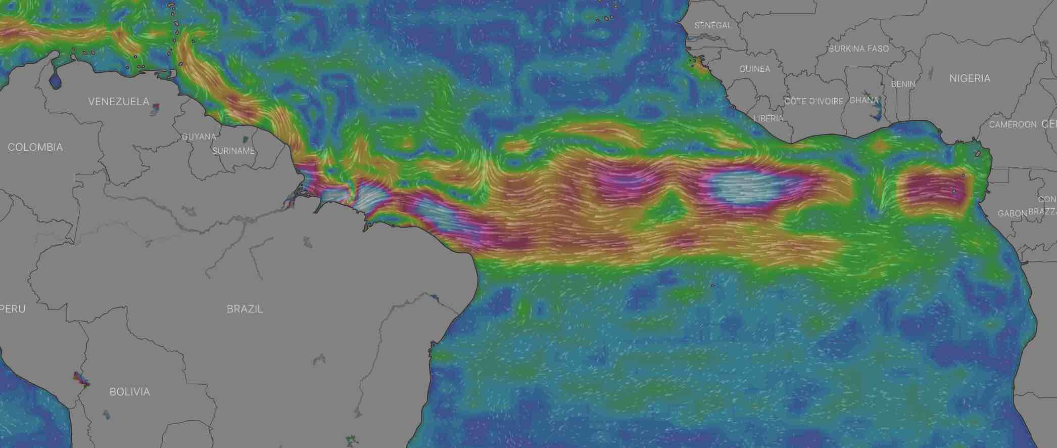 Equatorial currents