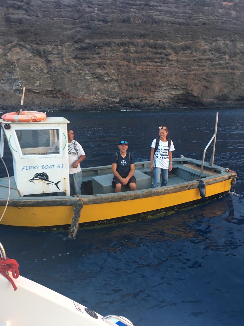 Our Uber on St Helena island