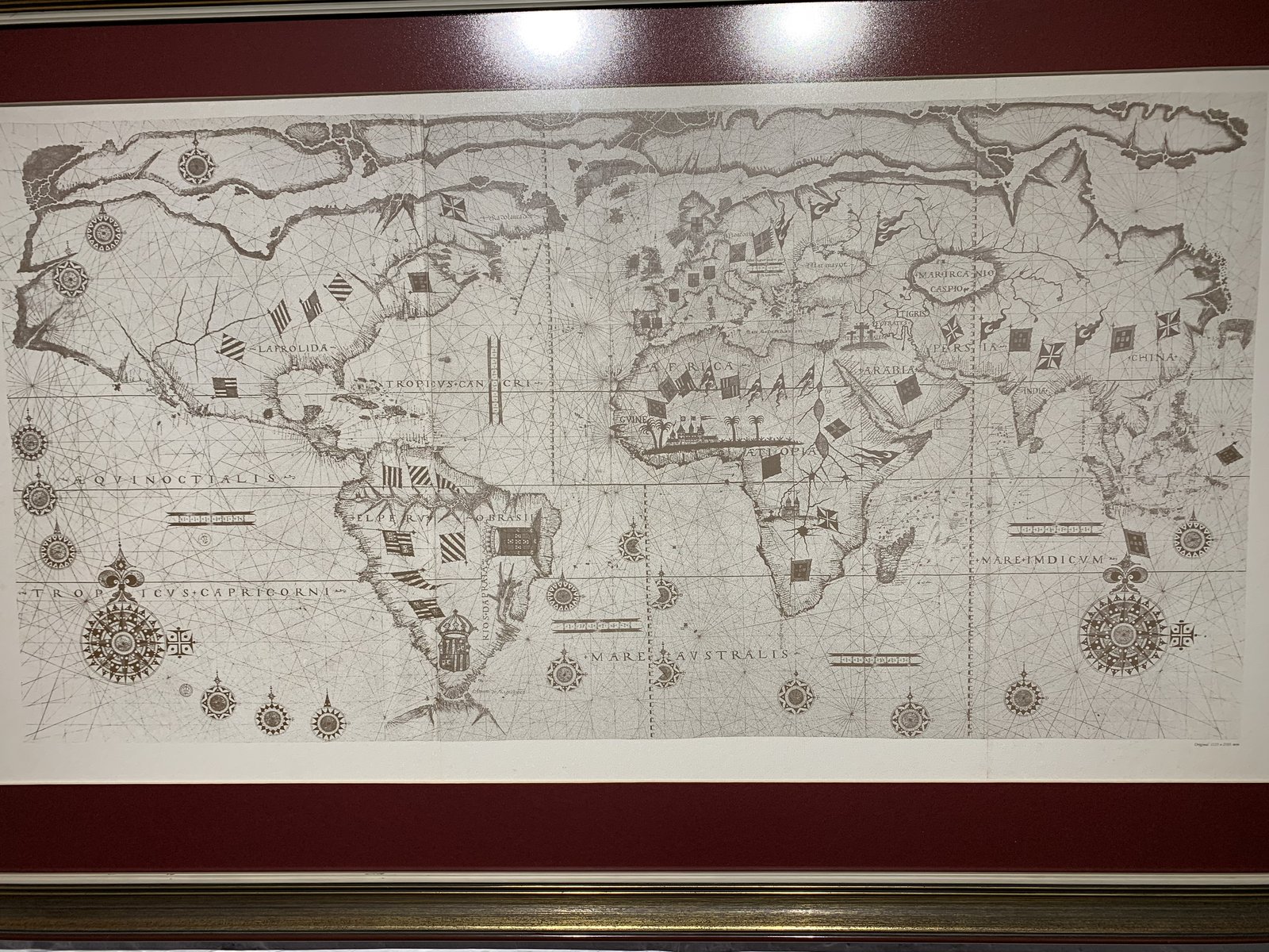 A 15th-century Portuguese nautical chart showing the known world at the time of Dias's expedition