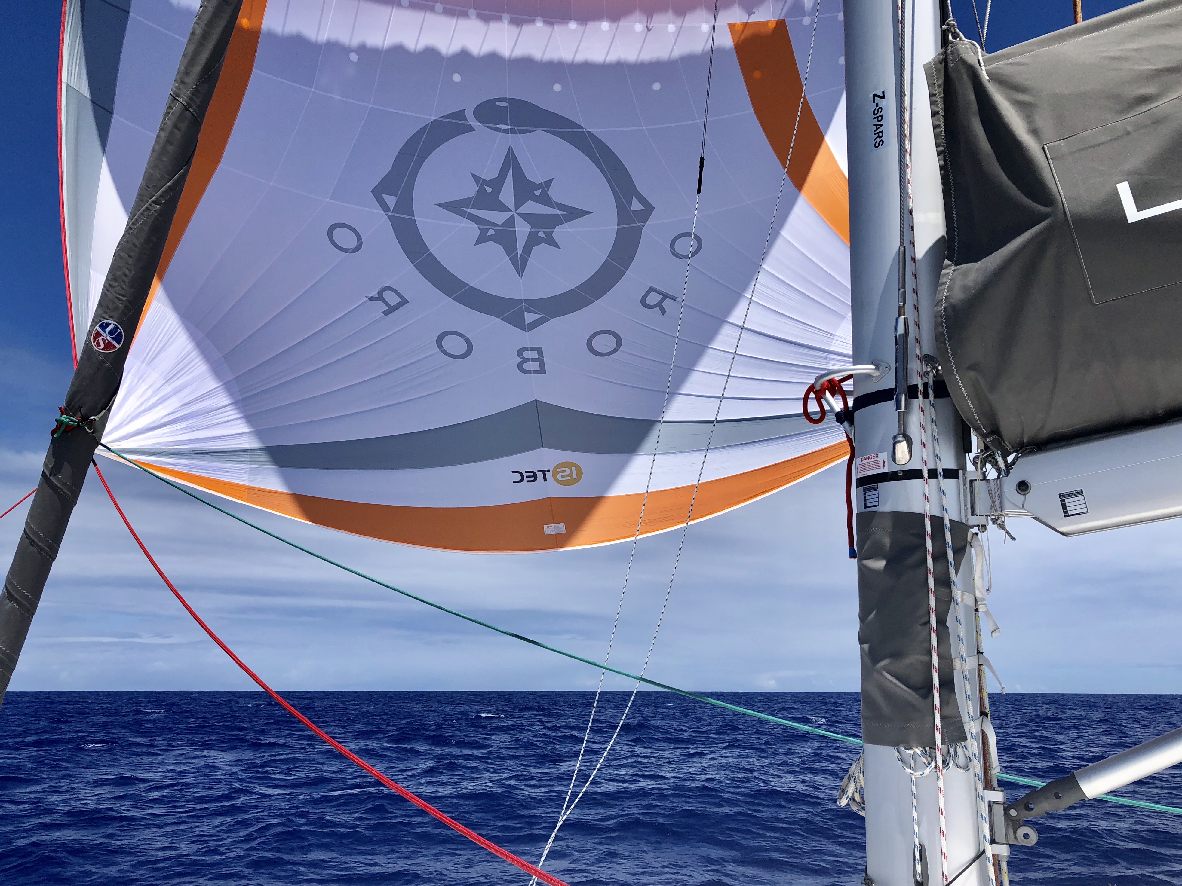 Istec Parasailor in South Atlantic ocean