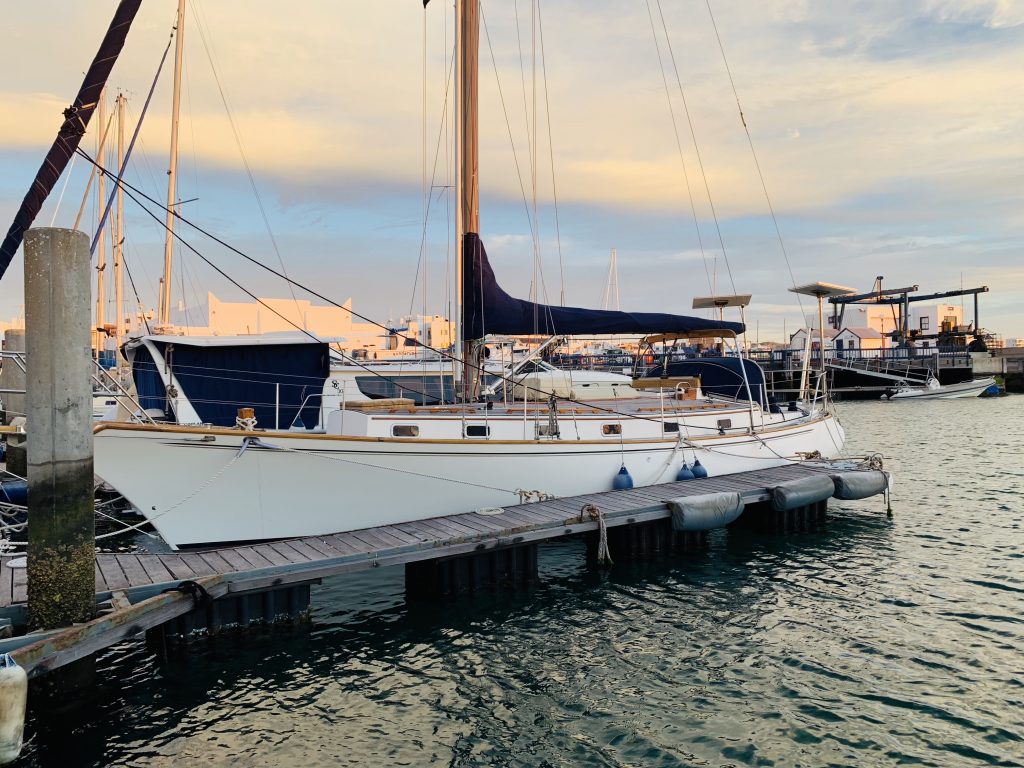 Mikonos marina in Langebaan