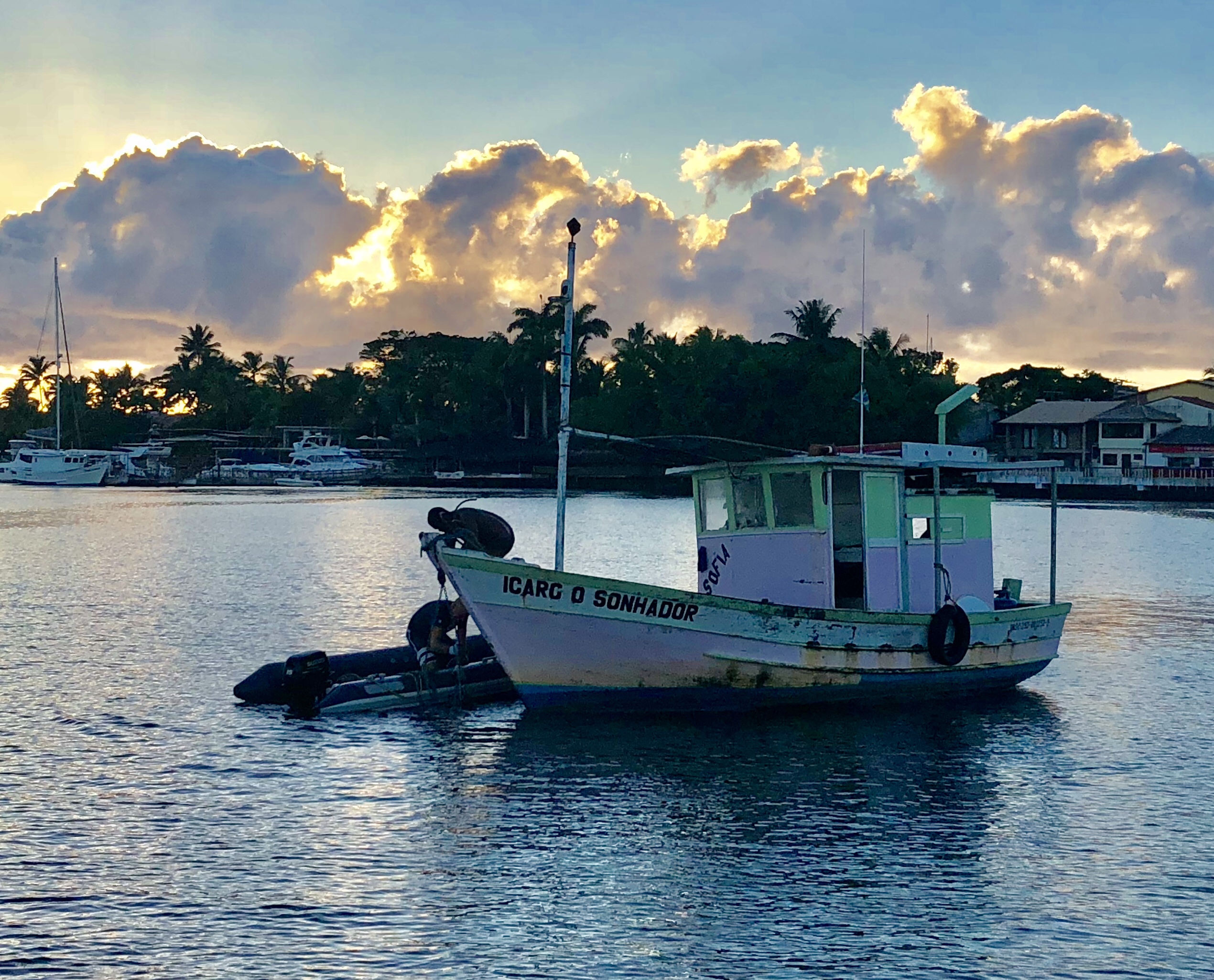 Anchor fauled in Porto Seguro