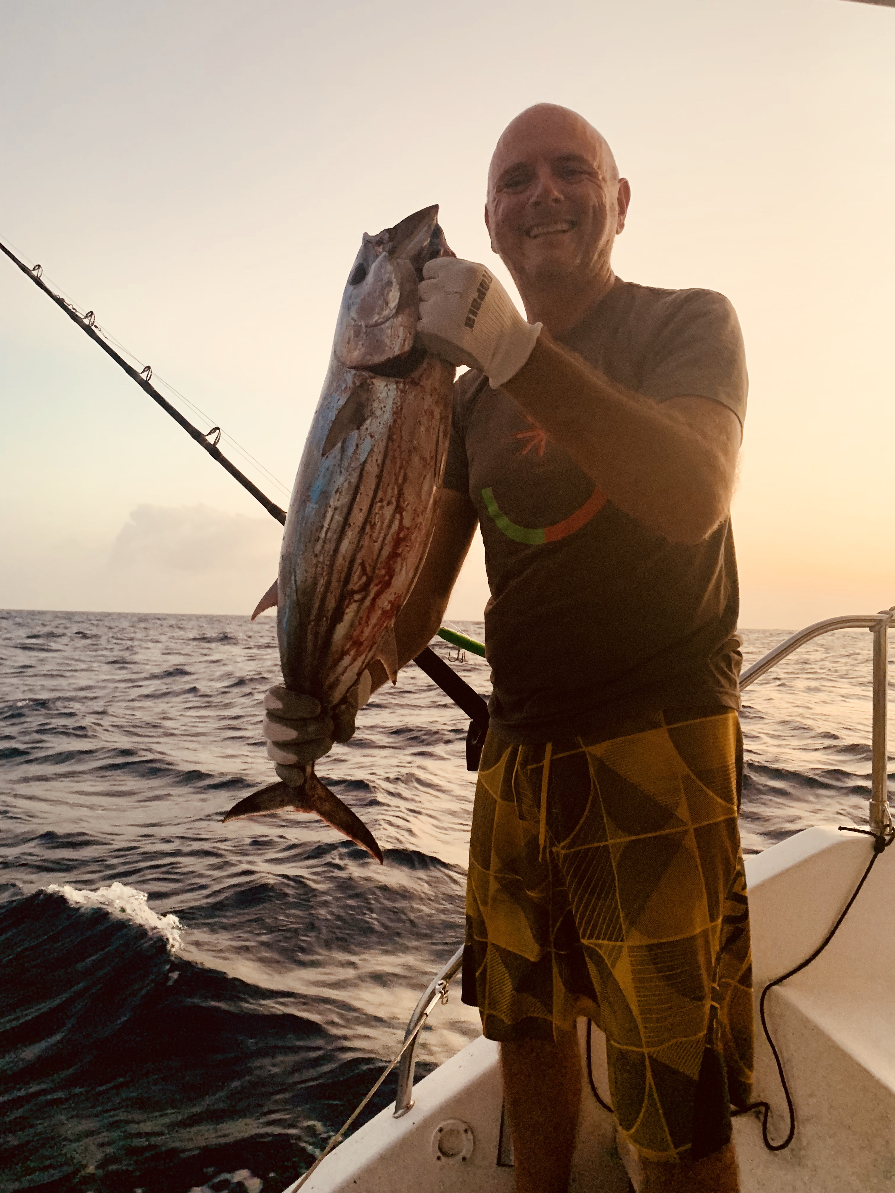 Catch of the day: Skipjack!