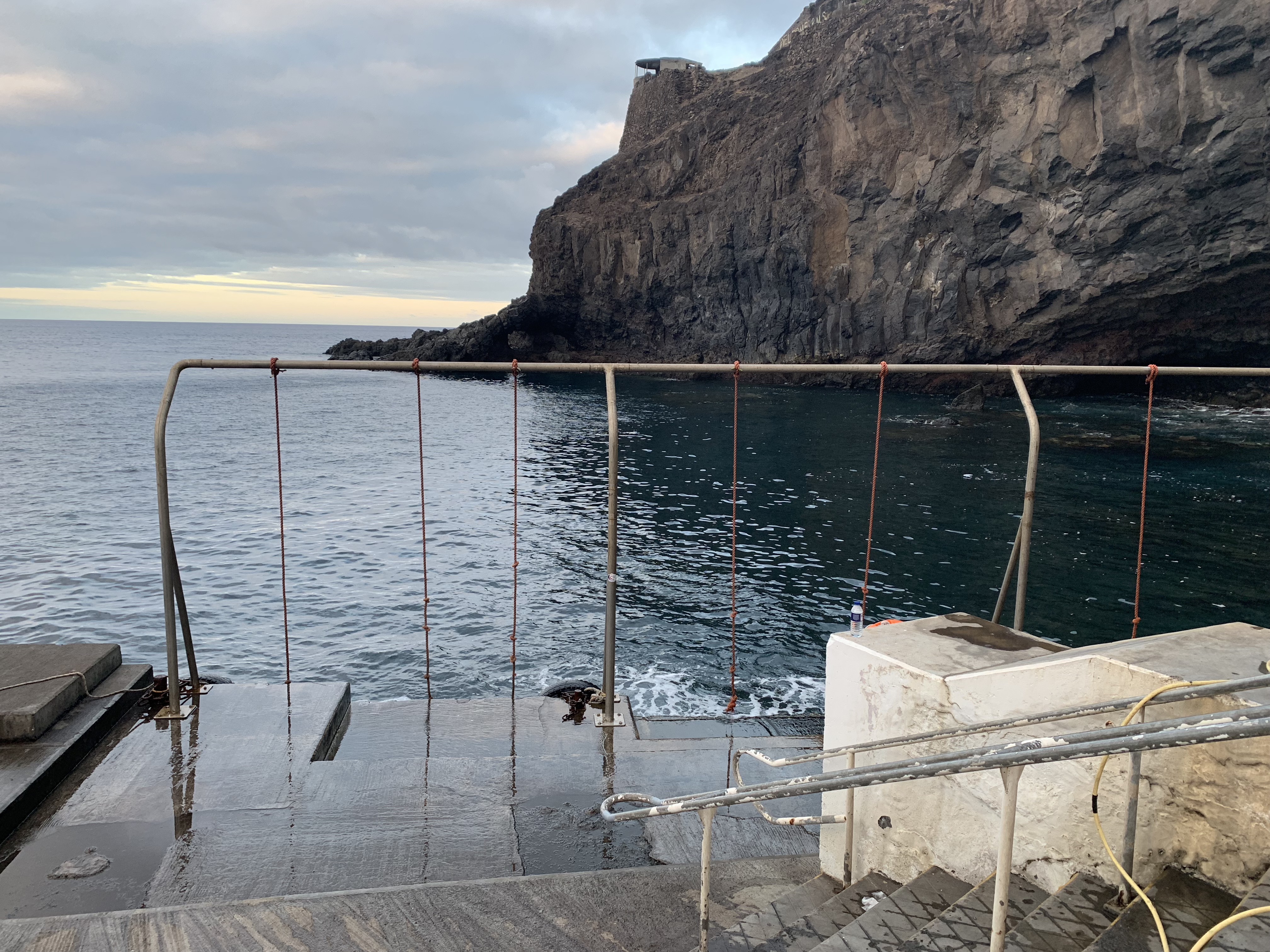Disembarking in St Helena Island