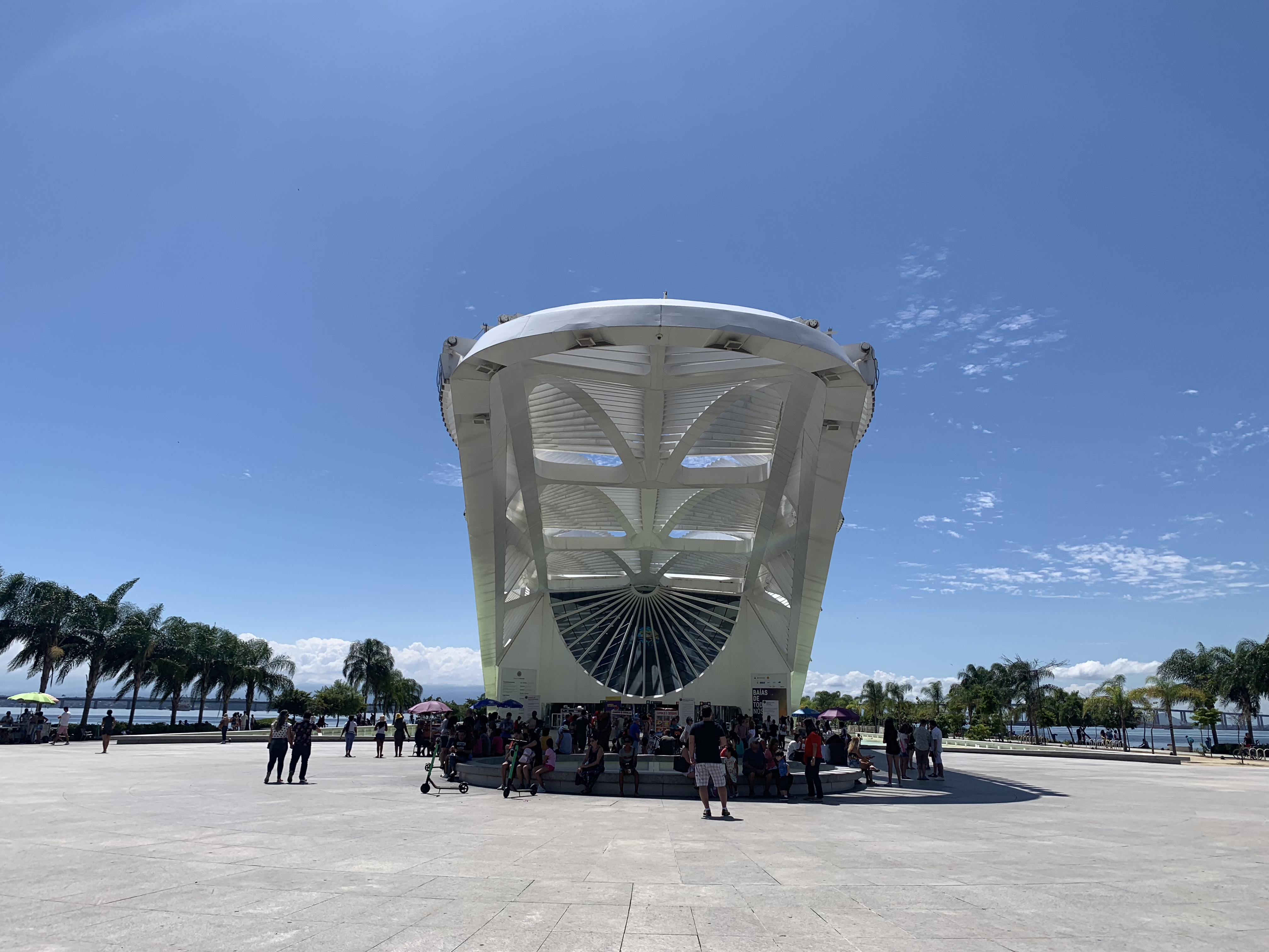 Museu do Amanha exterior on Praca Maua waterfront, Rio de Janeiro