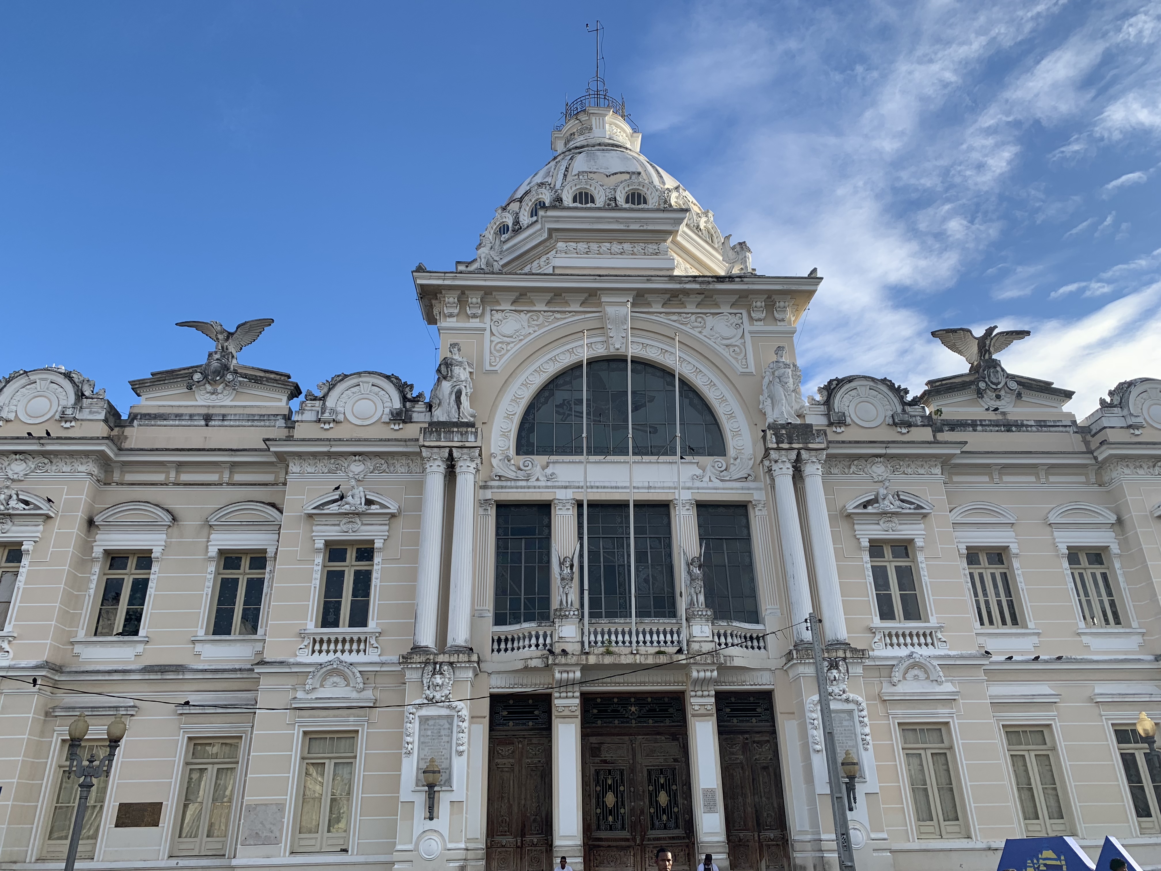 Palácio Rio Branco — the neoclassical government palace facade